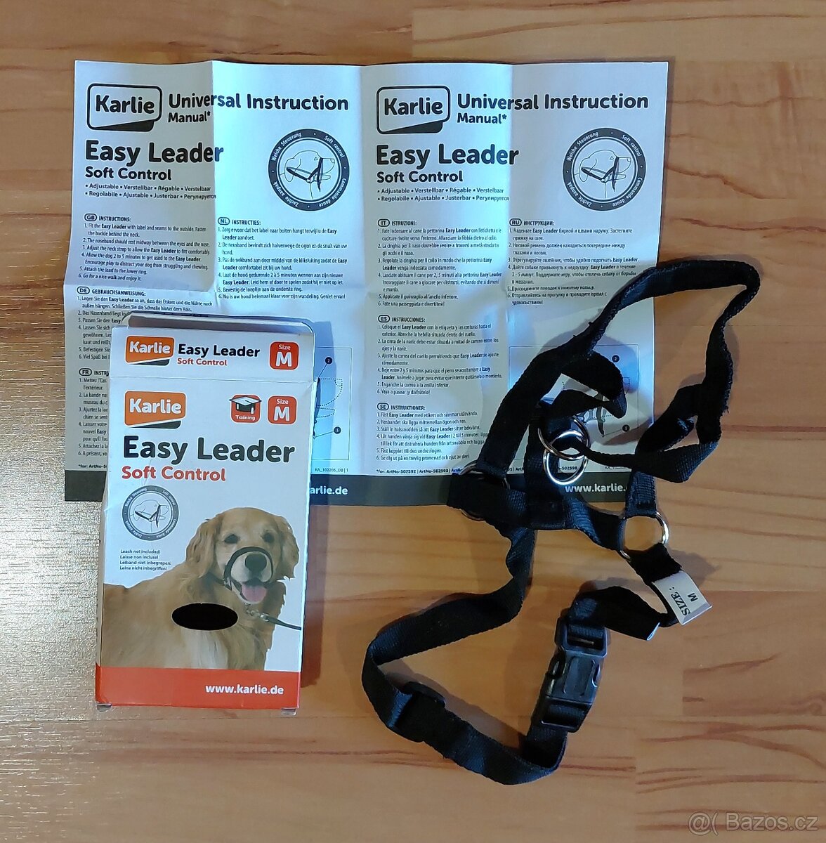 Psí ohlávka Karlie Easy Leader M (retrívr, ovčák)