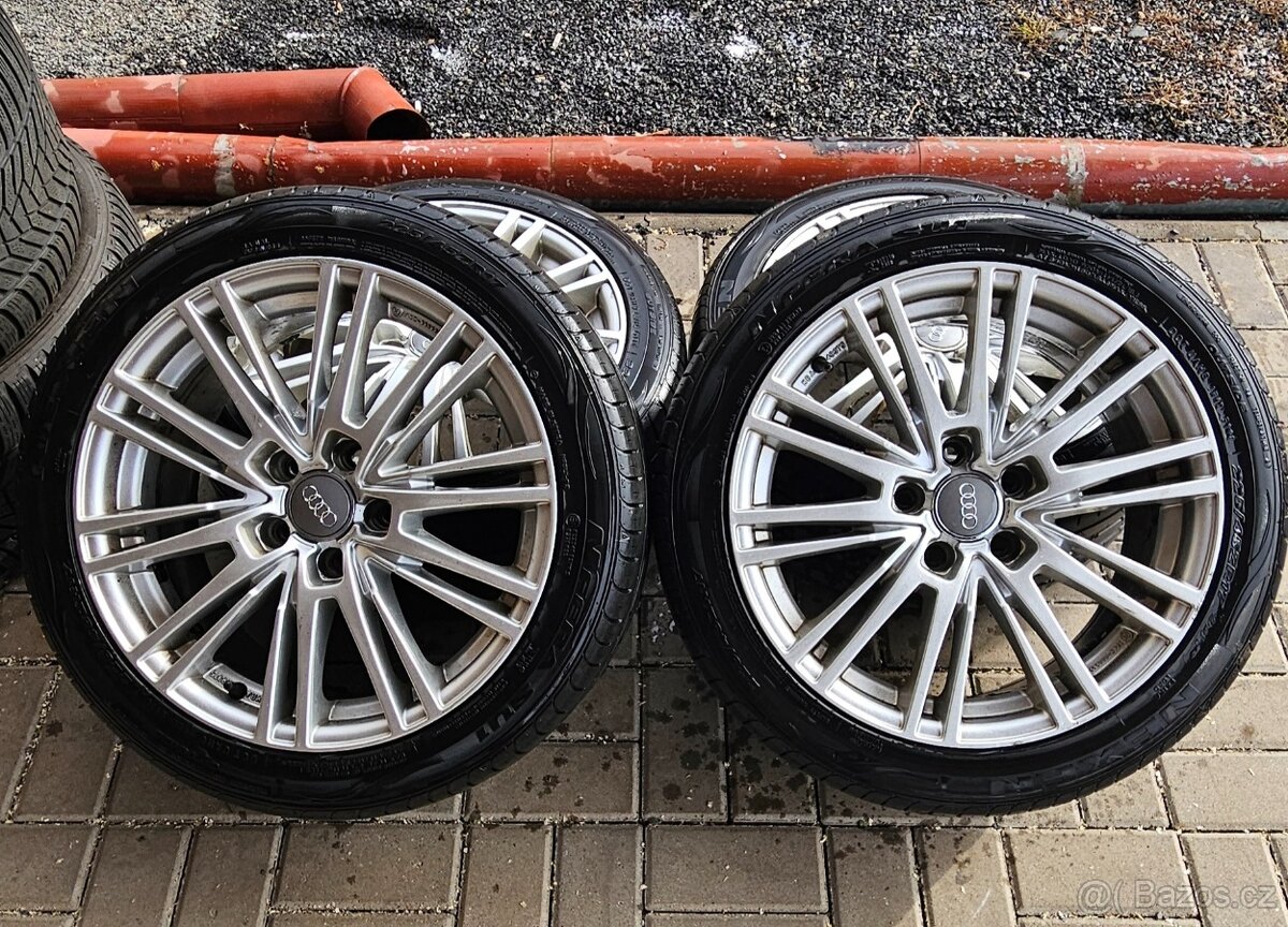 Alu kola 5x112 R17 Letní Pneu 225/45/R17