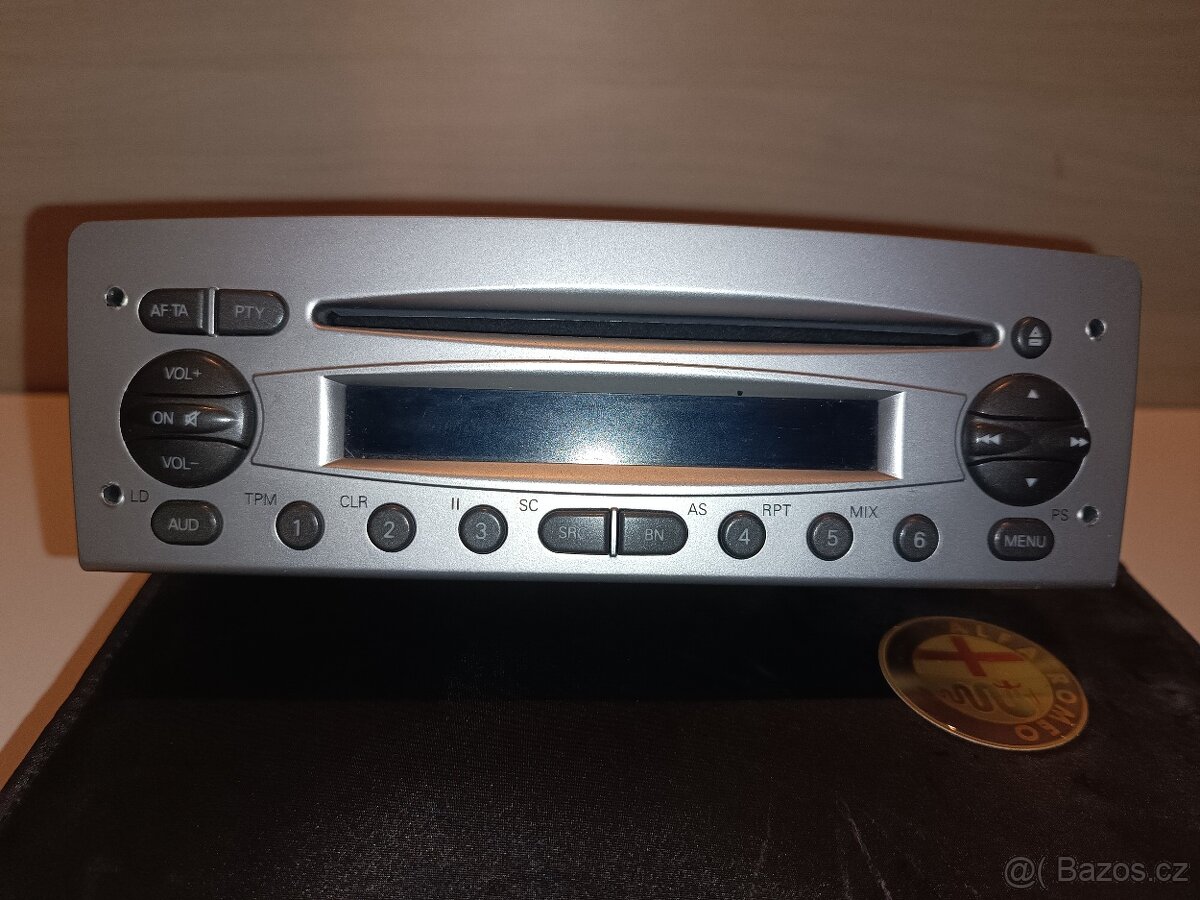 originální autorádio s CD Blaupunkt Alfa Romeo 156 facelift