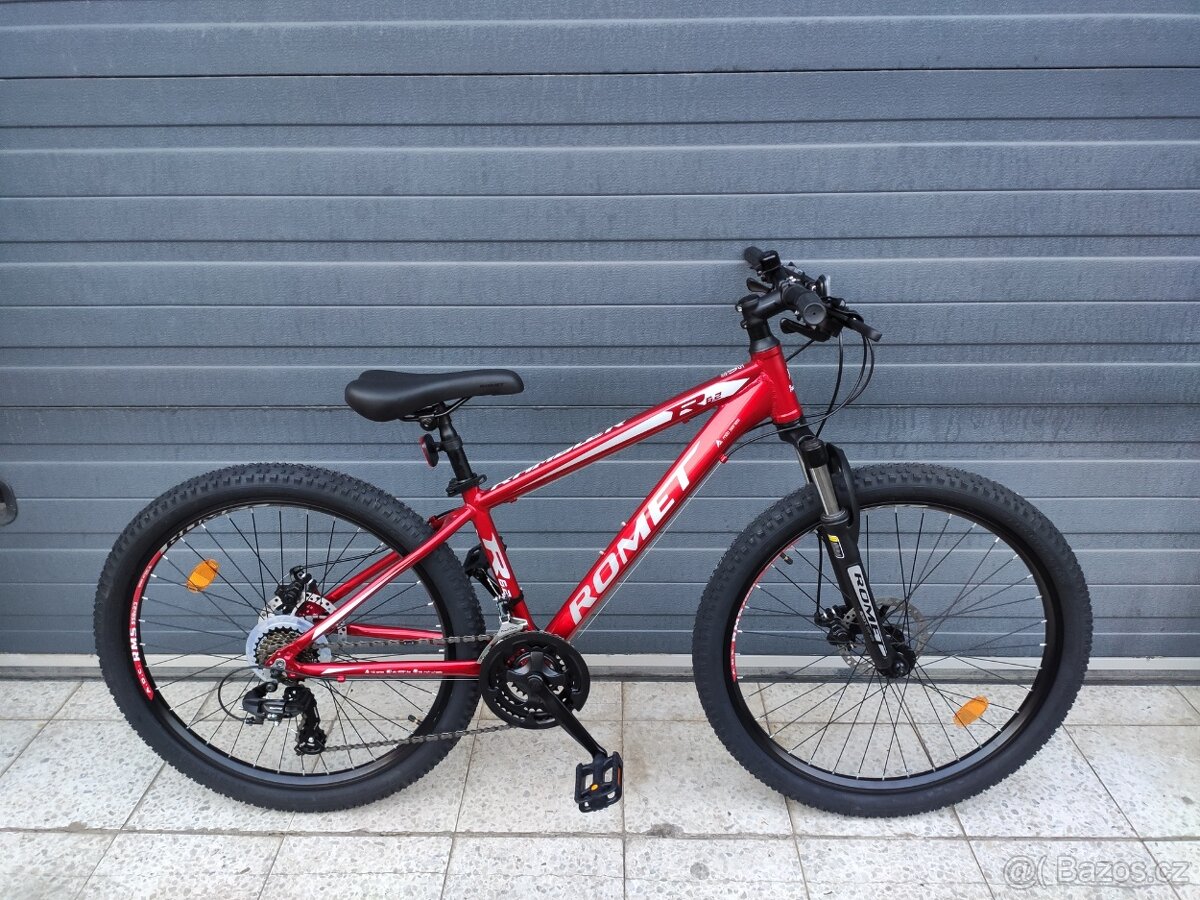 Nové horské kolo Romet Rambler Disc 6.2 26", 17" alu rám