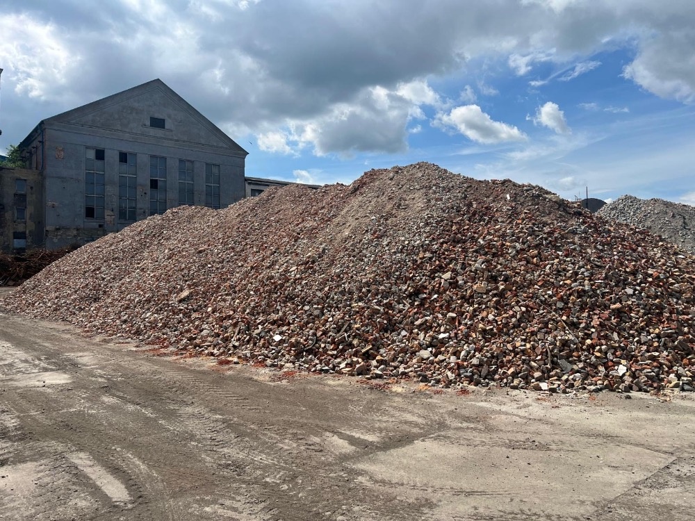 Cihlový recyklát frakce 0,63 mm