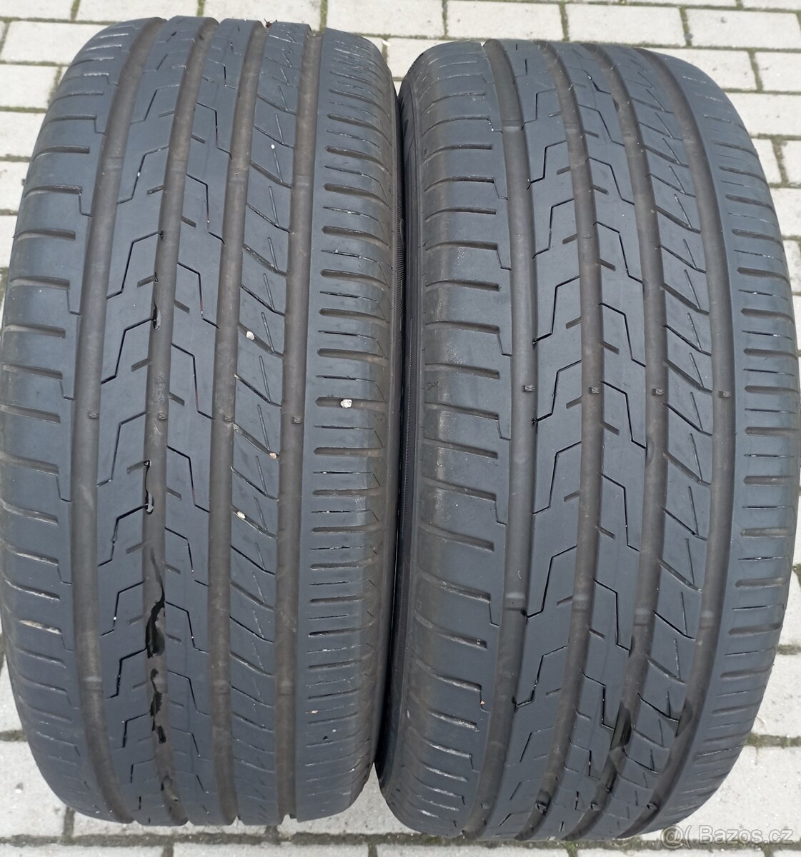 225/55/16  2x letní pneu Matador 6mm