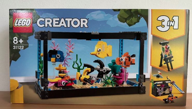 Nové LEGO Creator 3v1 31122 Akvárium