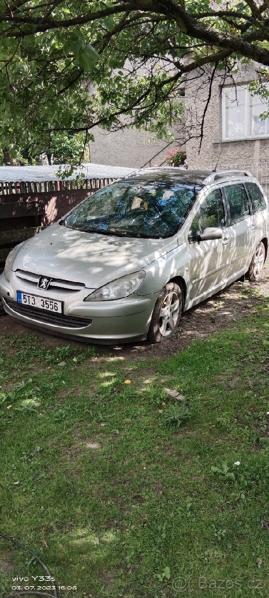 Peugeot 307Sw 2.0hdi 79kw veškeré ND