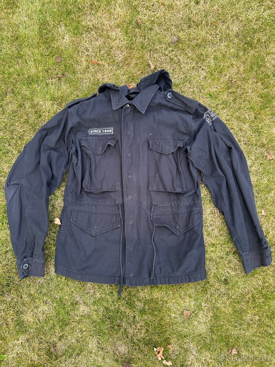 Černá pánská bunda Molecule