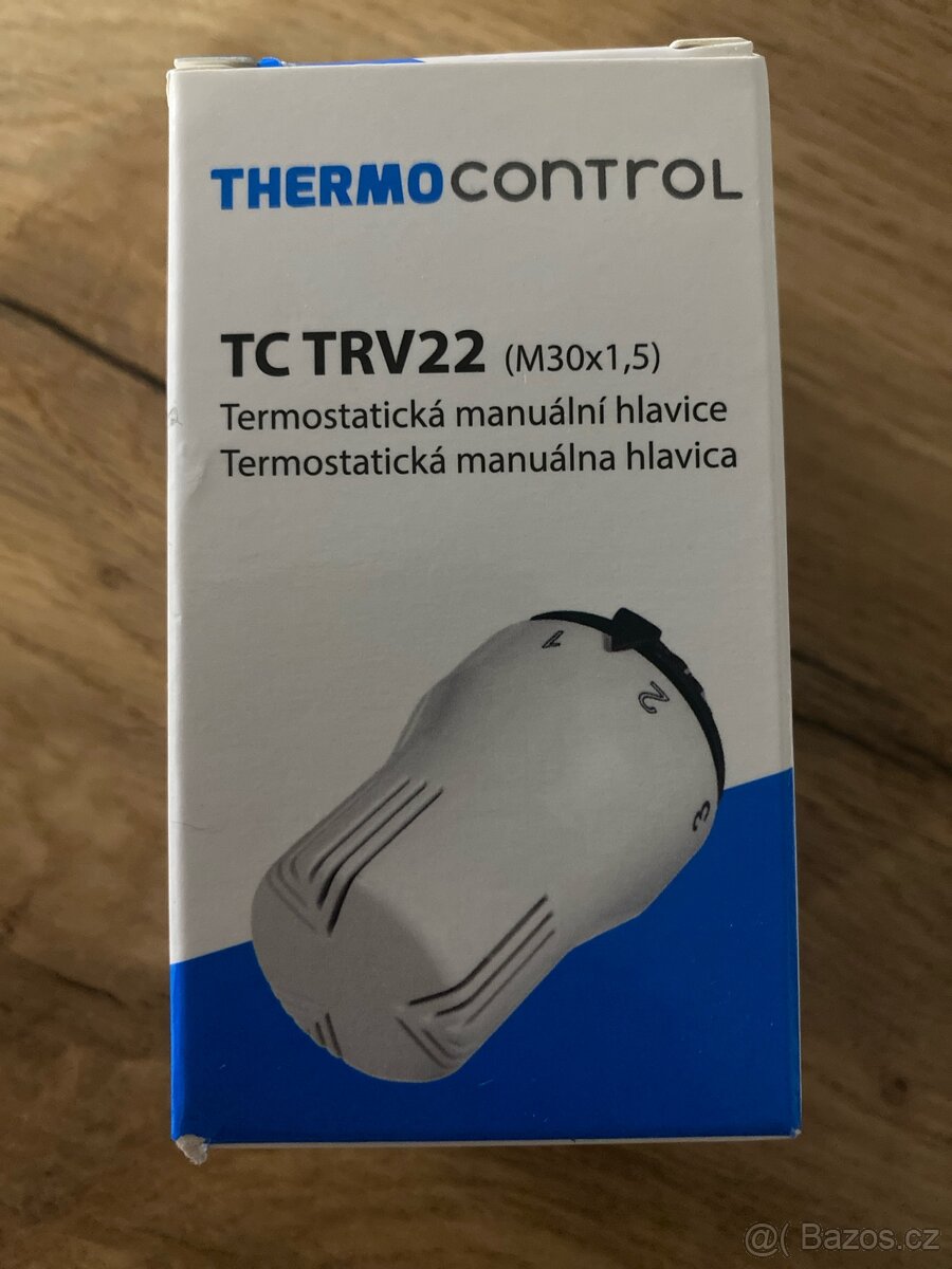 Termostatická manuální hlavice