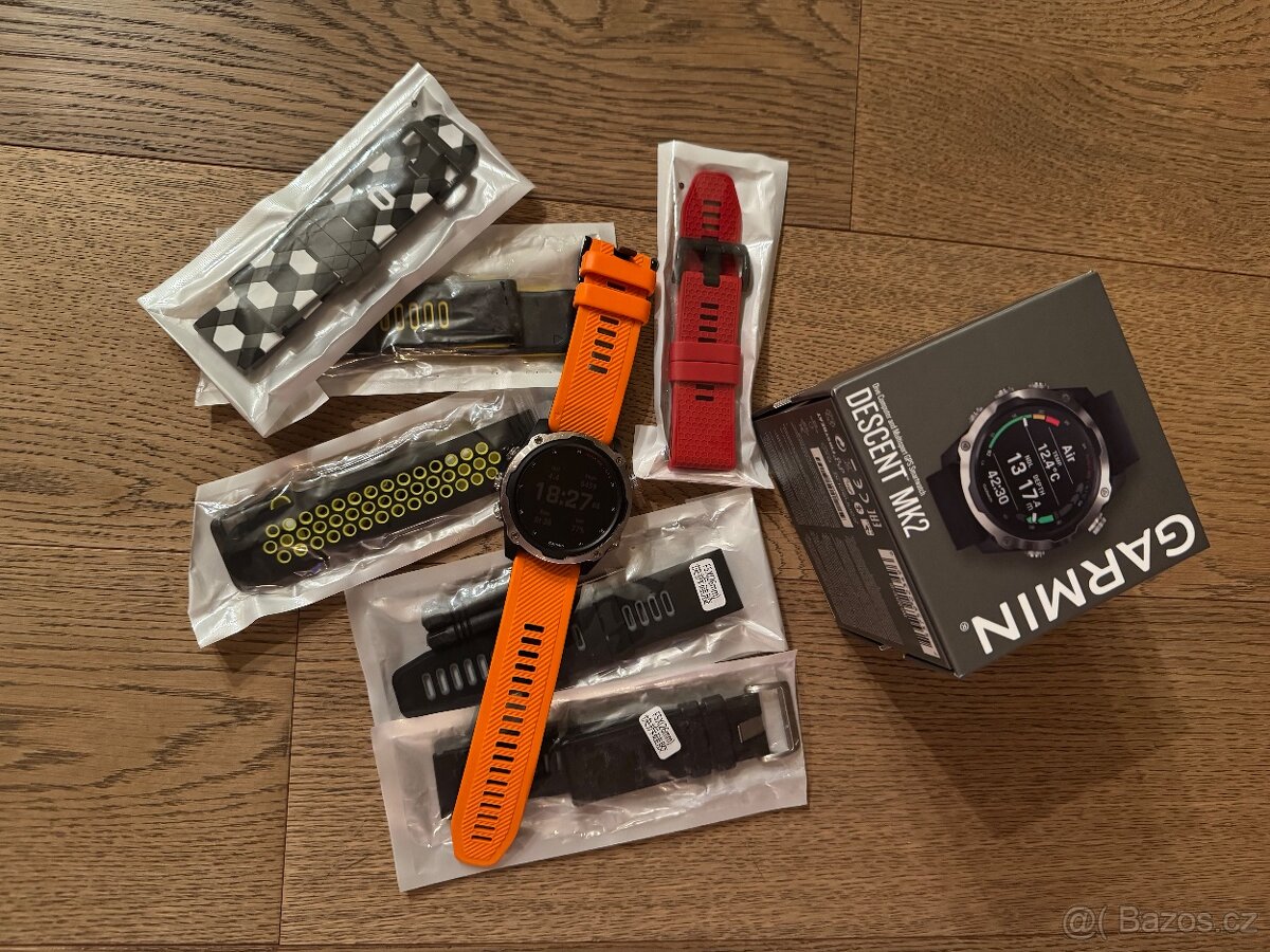 Hodinky/počítač - Garmin Descent MK2