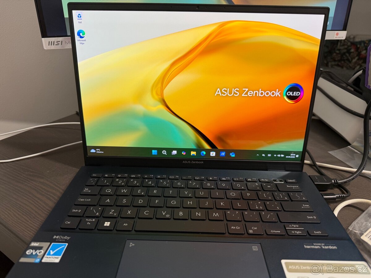 Notebook ASUS Zenbook 14 Ponder Blue celokovový