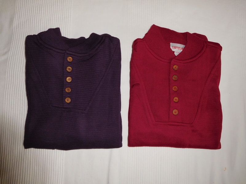 Prodám dva nové svetry, velikost L. Značka CAMPUS