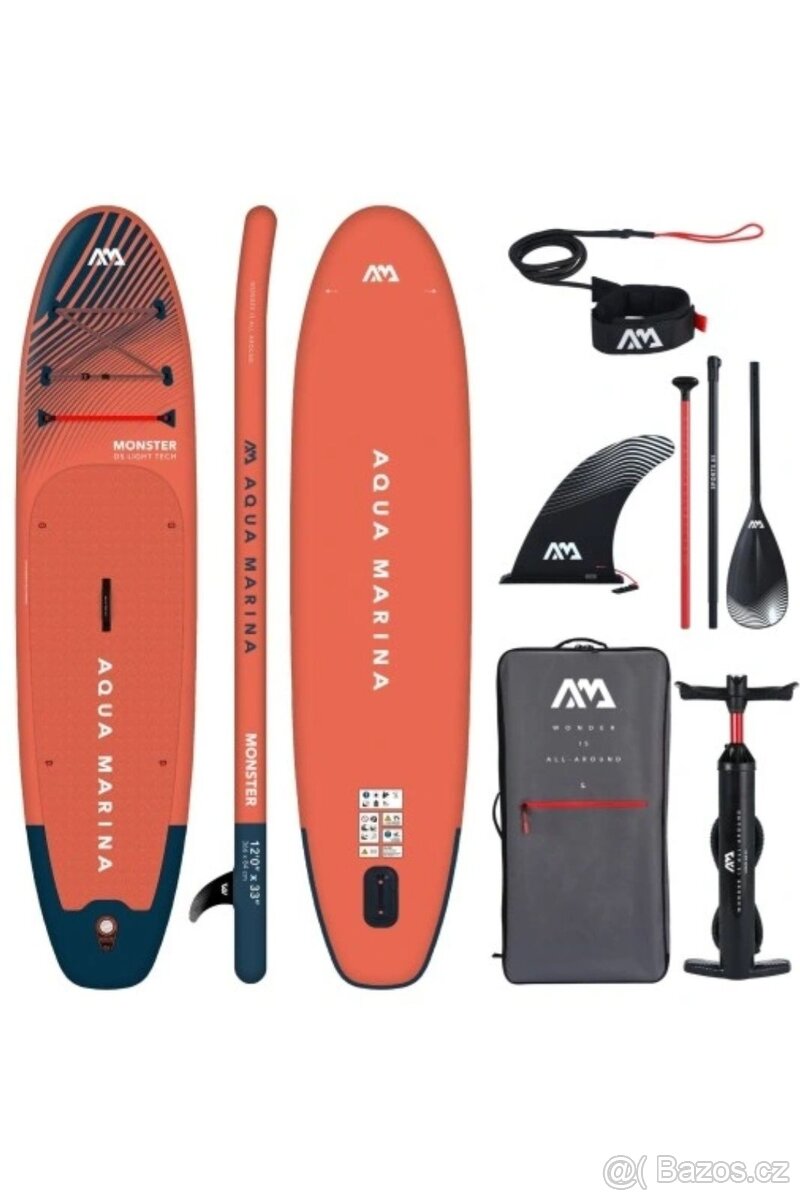 SUP Paddleboard Aqua Marine Monster12" BT//NOVÝ
