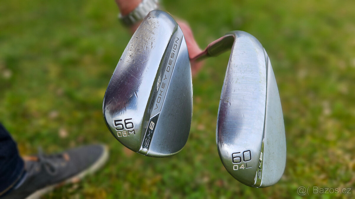 Prodám golfové wedge Titleist Vokey SM8 56 a 60