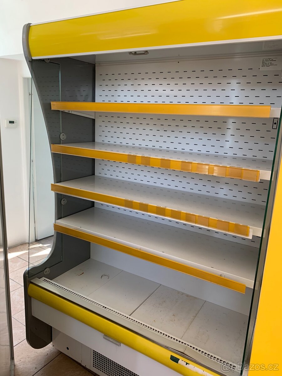 Vybavení prodejny potravin - chladící vitrína PAROS
