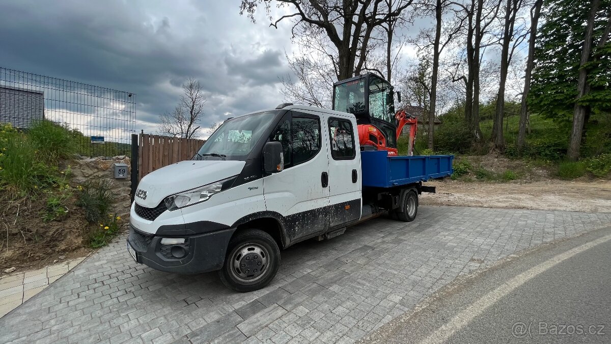 2014 Iveco Daily 35C14ND 3.0 410  CNG , Nosič kontejnerů