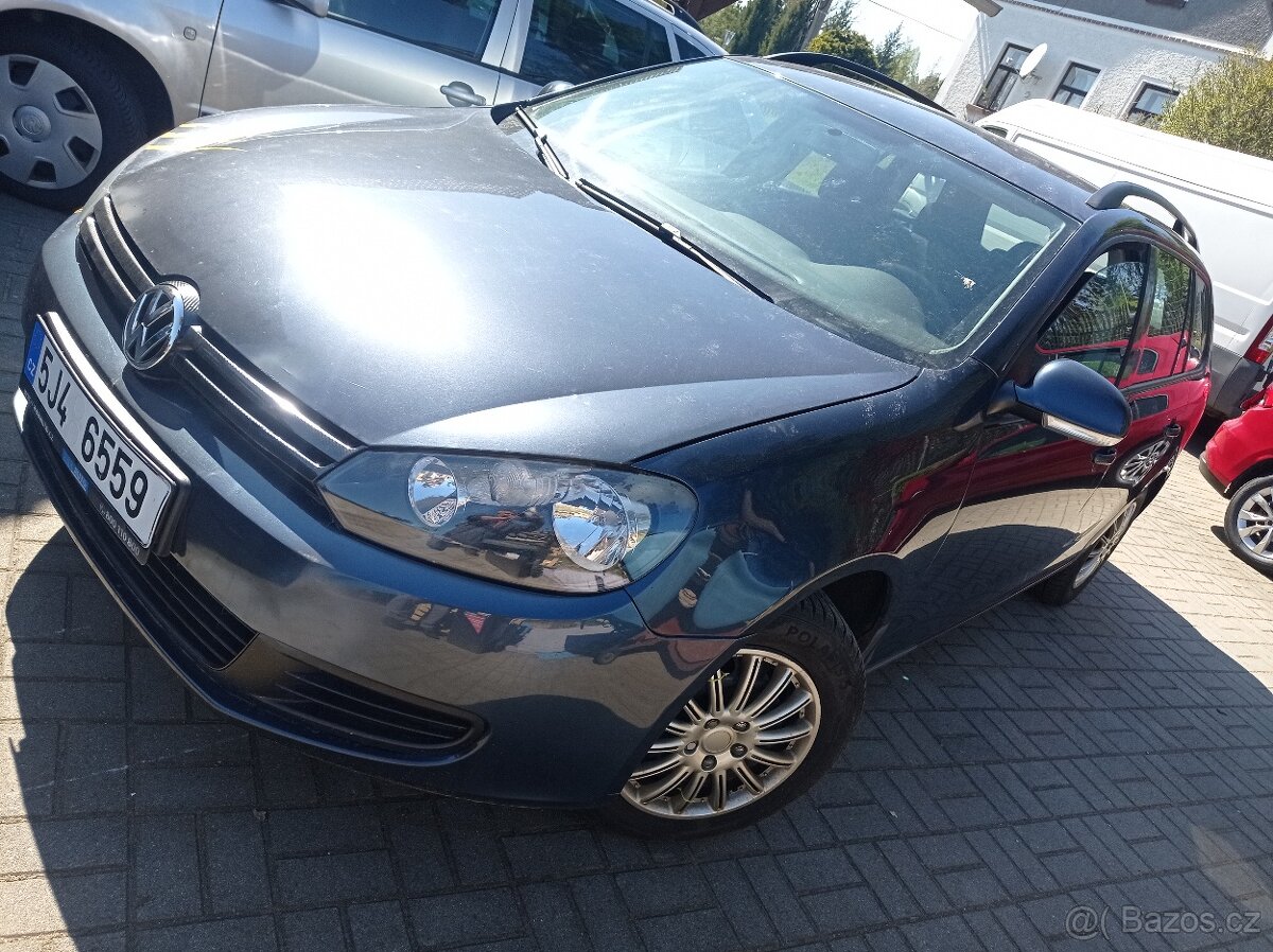 Volkswagen Golf VI 1.6 TDi 77kw, 2010, Variant,kombi