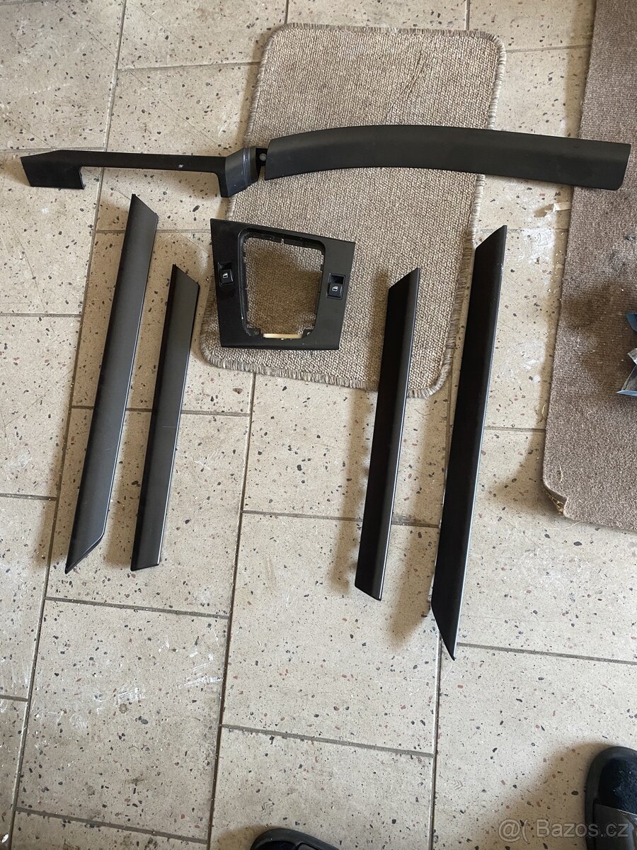 Lišty v interiéru bmw e46