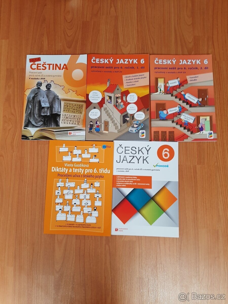 Česky jazyk + diktáty 6.třida