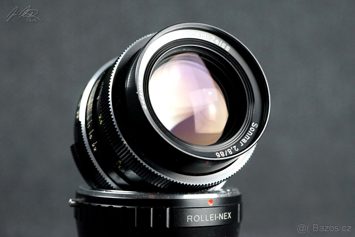 Carl Zeiss Sonnar 85mm f2,8 ( QBM Rollei )