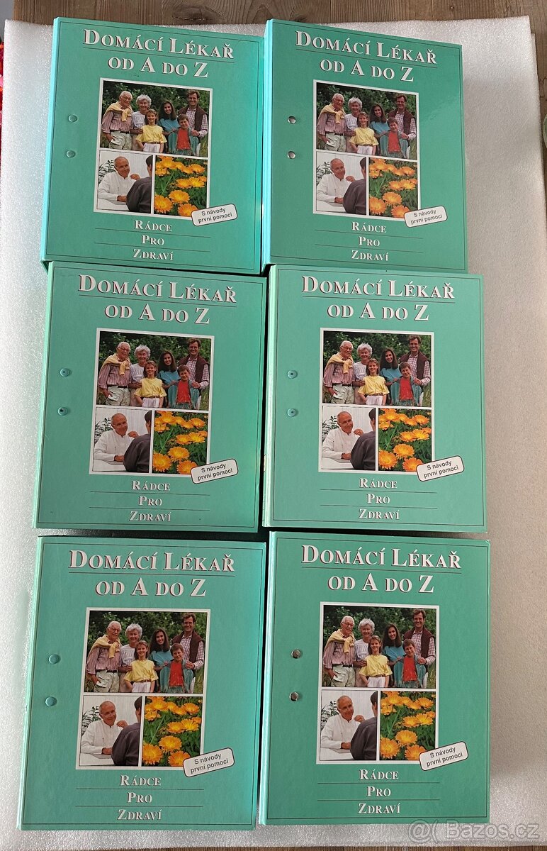 Domácí lékař - kompletní sada - 6 šanonů