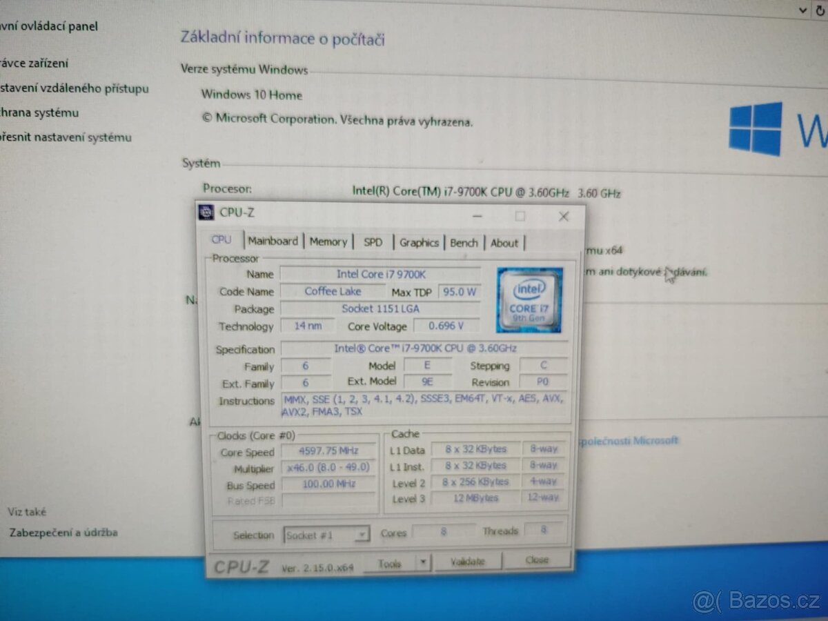 Intel Core i7-9700K