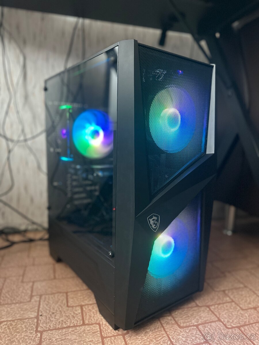 Herní PC sestava – i5-12400F, RTX 4060 Ti, 32GB RAM, záruka