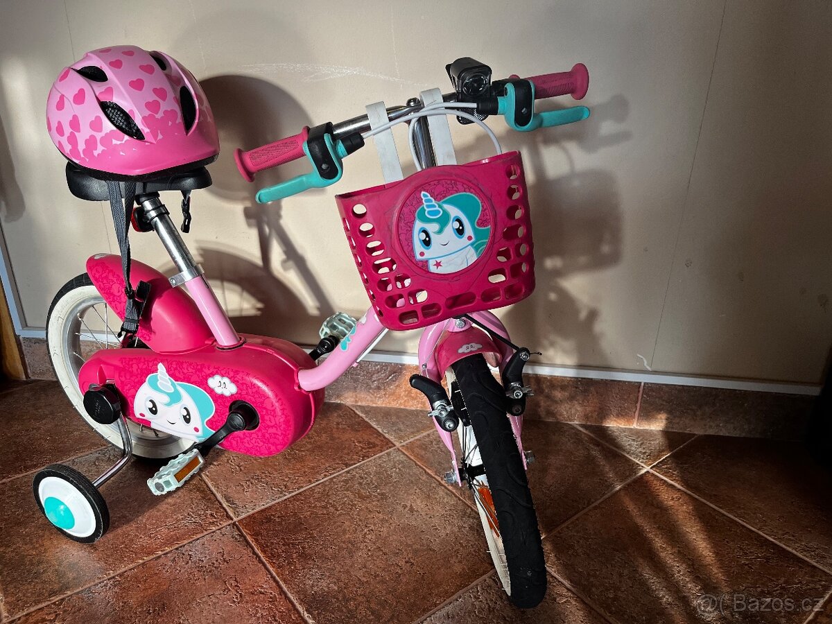 Dívčí kolo 14” B-twin Unicorn 500