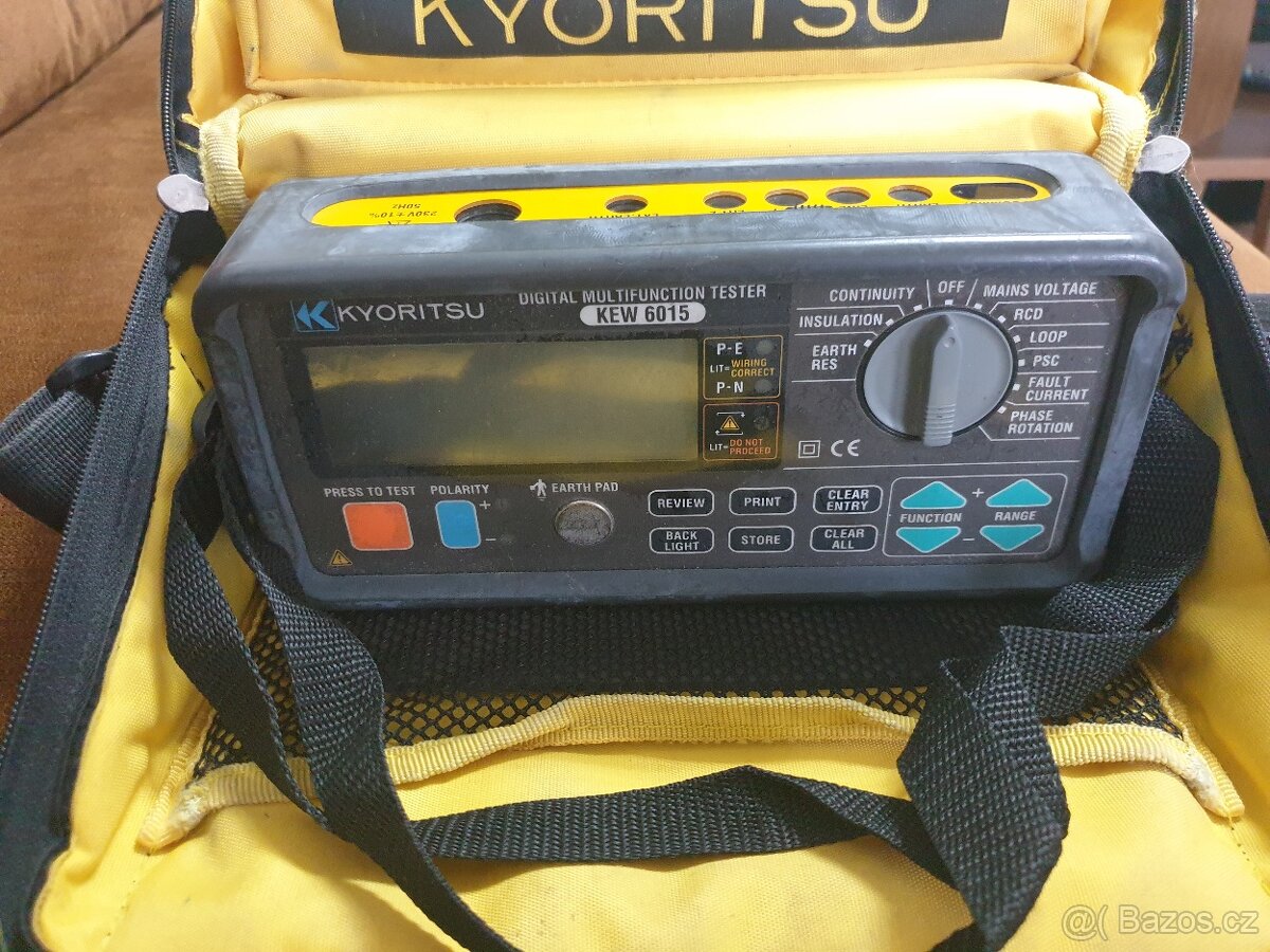 Multifunkční tester KYORITSU KEW 6015