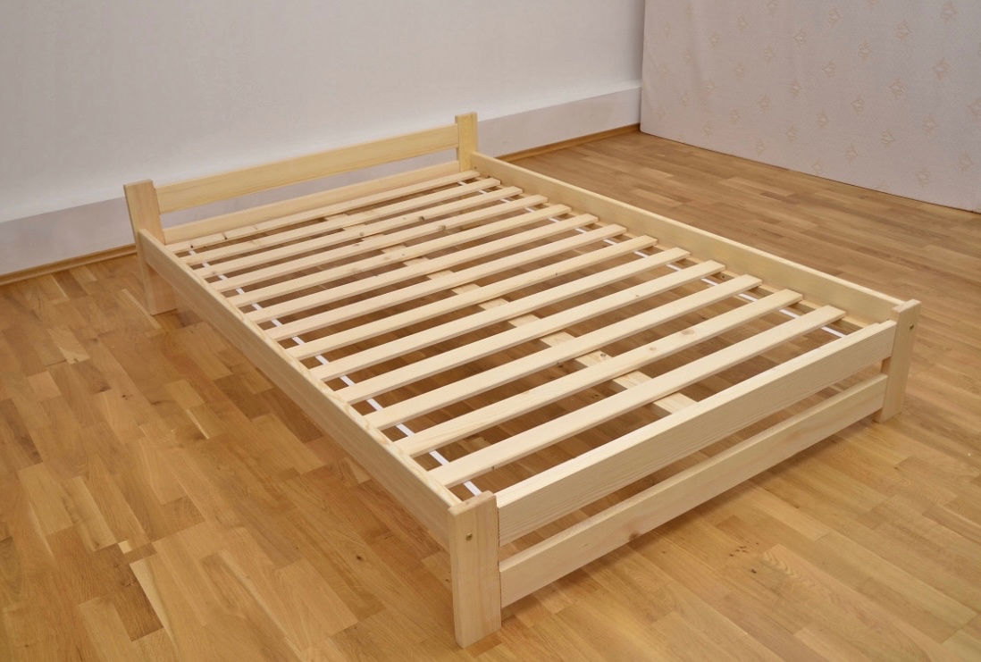 Nová postel BOROVICE 120x200 + ROŠT