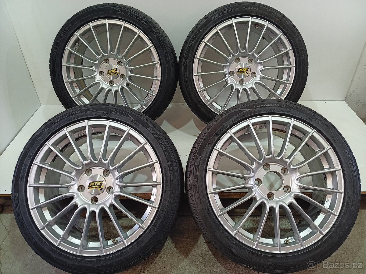 Letní alu kola 5x112 R18 pneu 245/40/18/Nexen