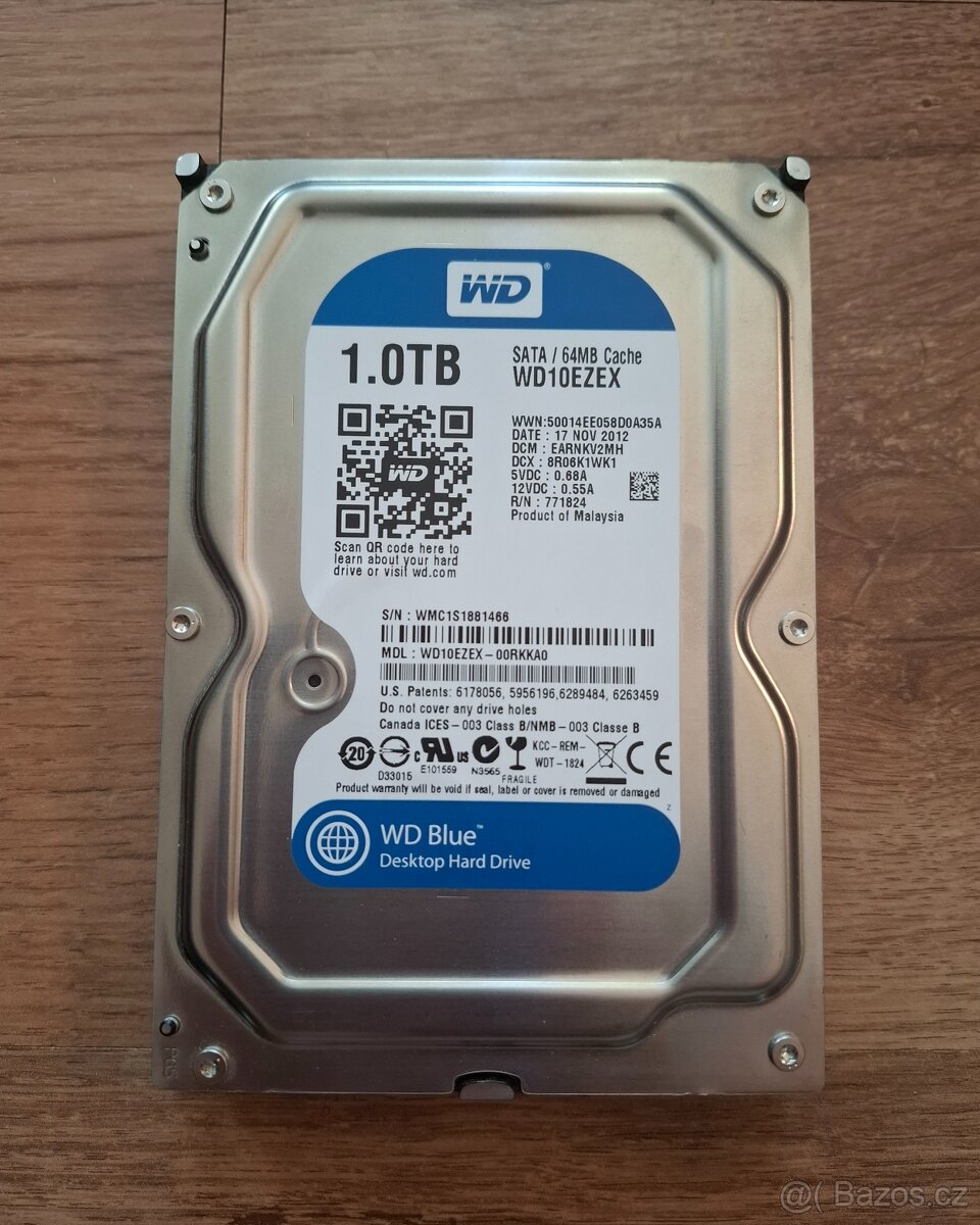 WD Blue 1TB HDD