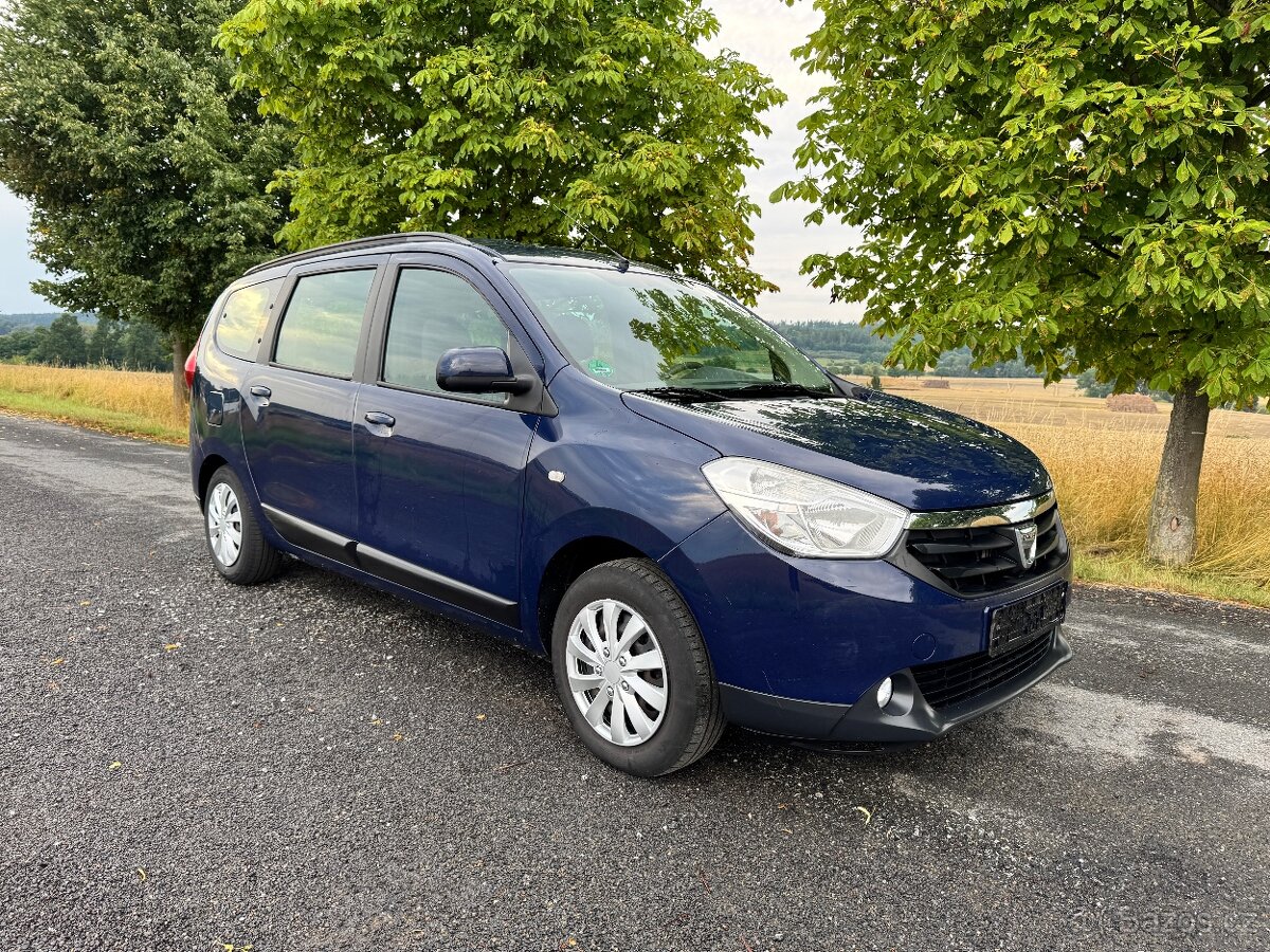 Dacia Lodgy 1.6, 7míst, klima, pc, tempomat, 2012