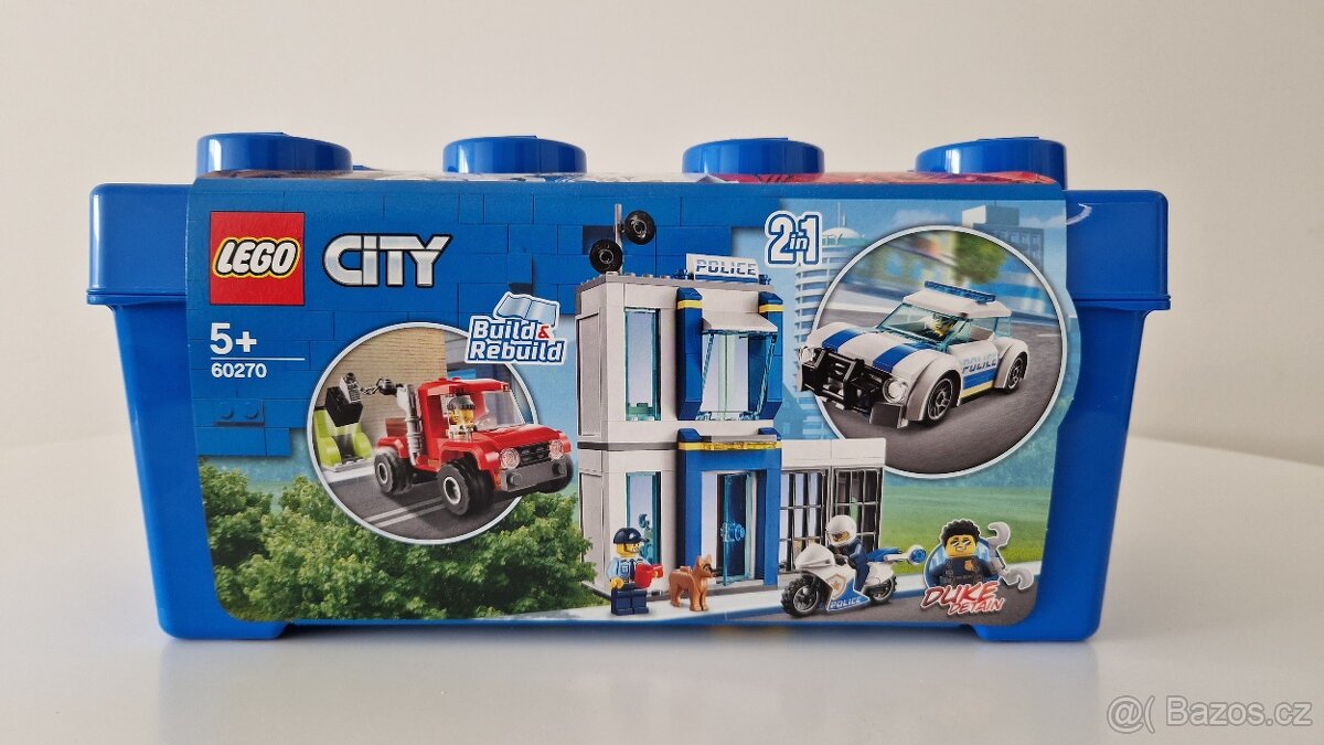 LEGO City Policejní box s kostkami 60270