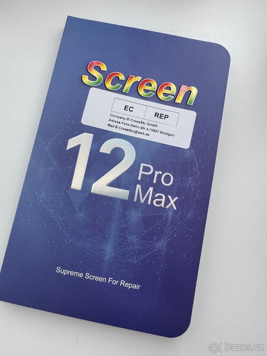 iPhone 12 Pro Max displej