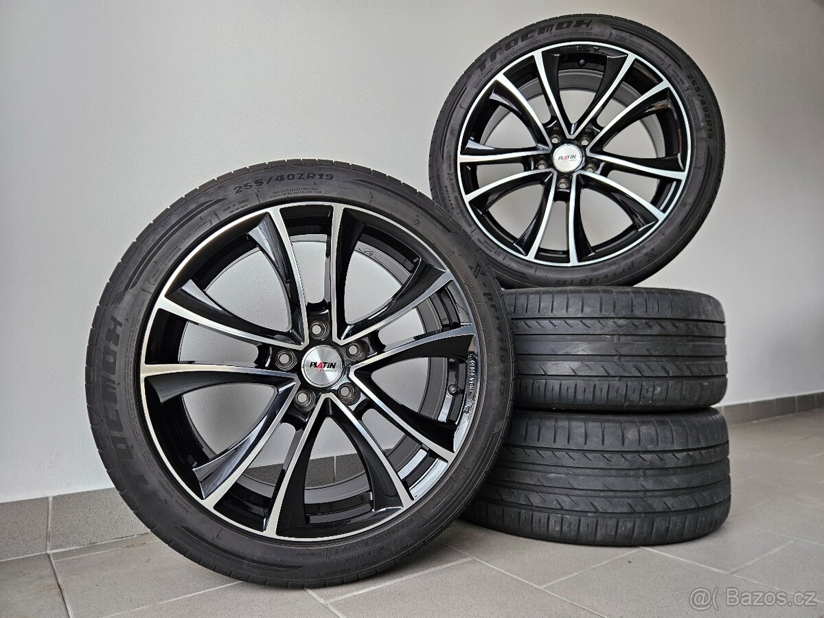 Alu kola Platin 5x120 Letní 255/40/19 ( VW T5 )