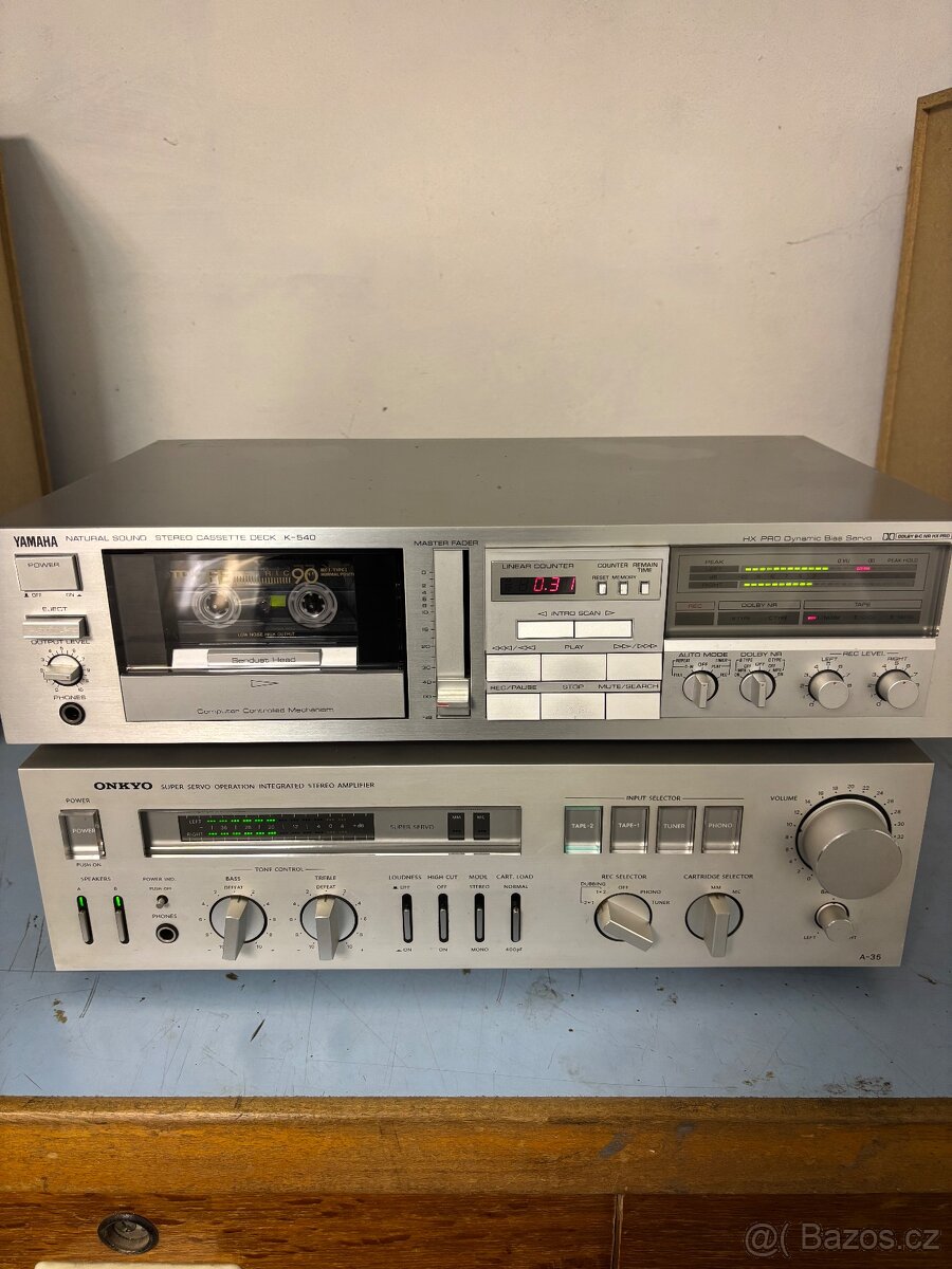 Yamaha deck  +. Zesilovač