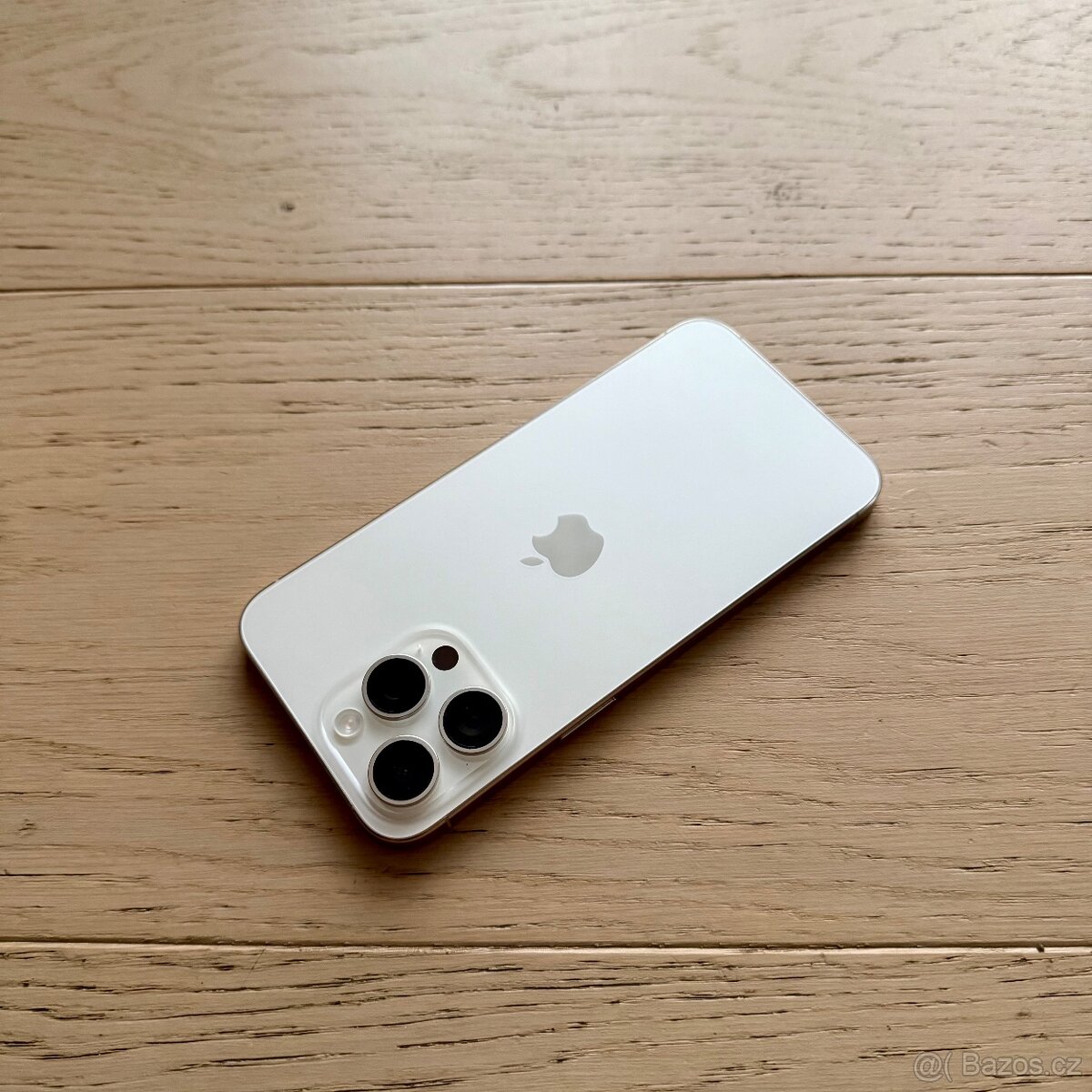 ZÁNOVNÍ APPLE IPHONE 15 PRO MAX 1TB,BÍLÝ TITAN,BATERIE 100%
