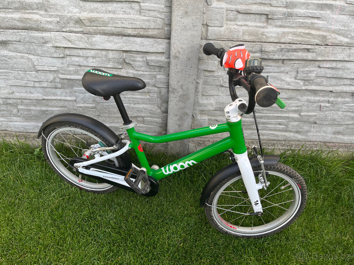 Woom 3 zelený