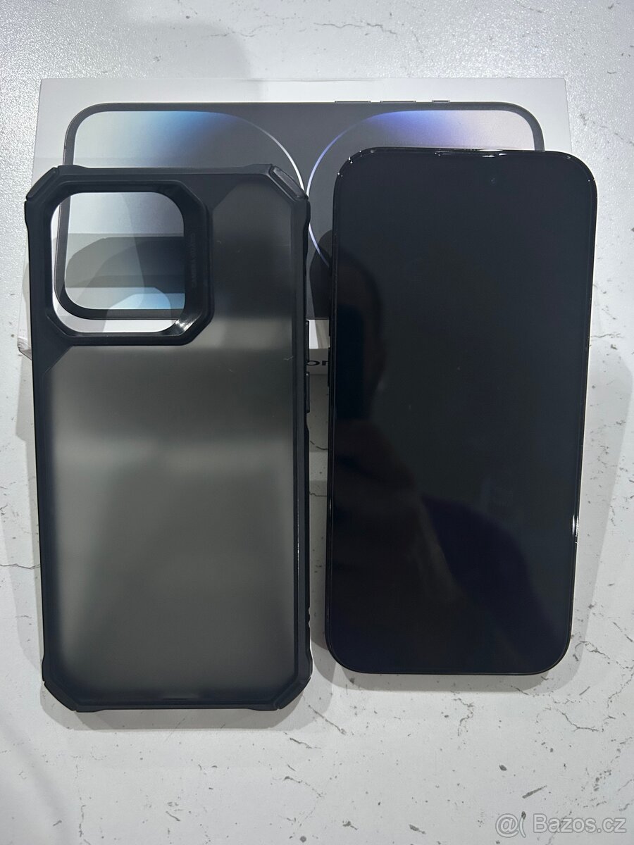 iPhone 14 Pro (256 GB, SPACE BLACK) - TOP STAV 10/10