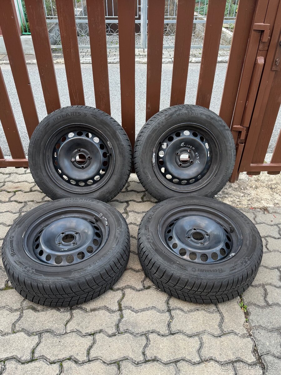 Zimní pneumatiky na Renault Clio včetně disků