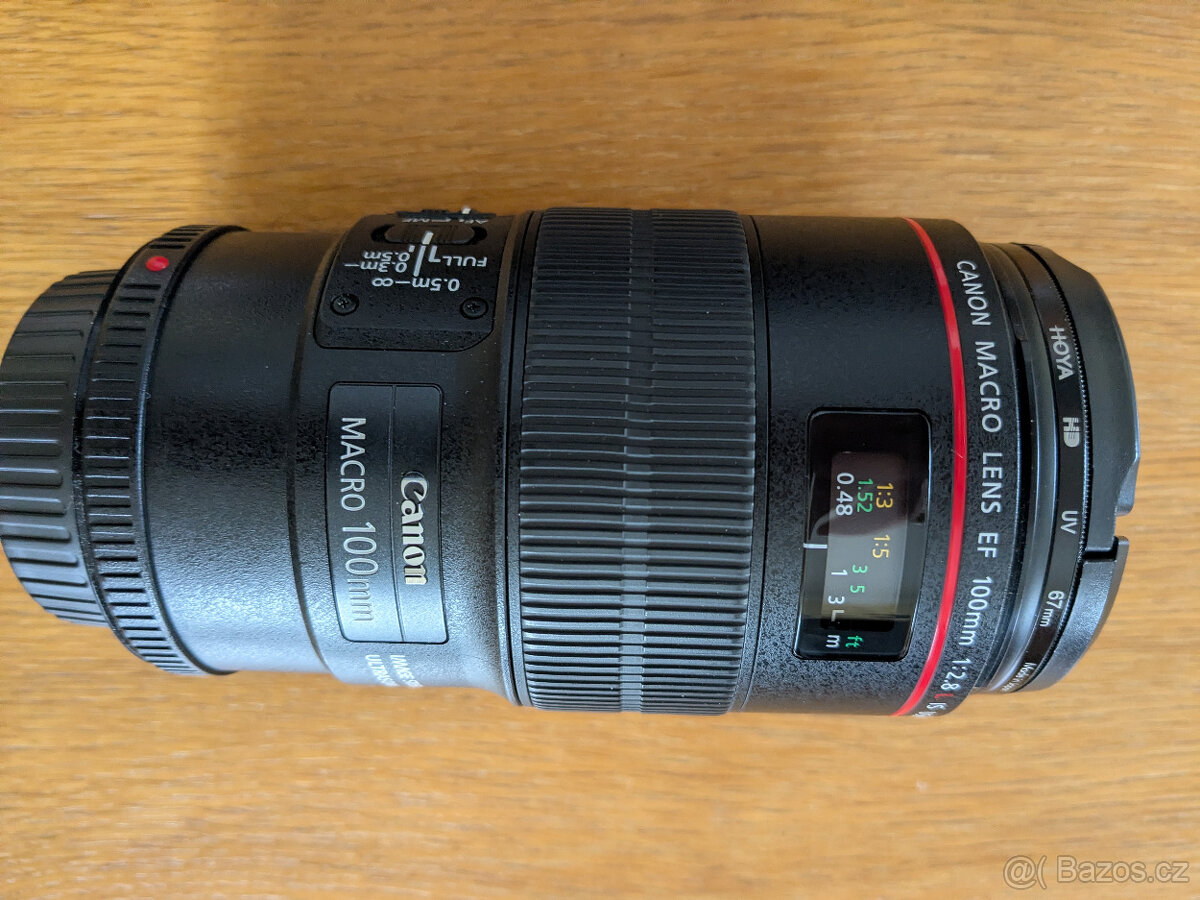 bjektiv Canon EF 100 mm f/2.8 L Macro IS USM