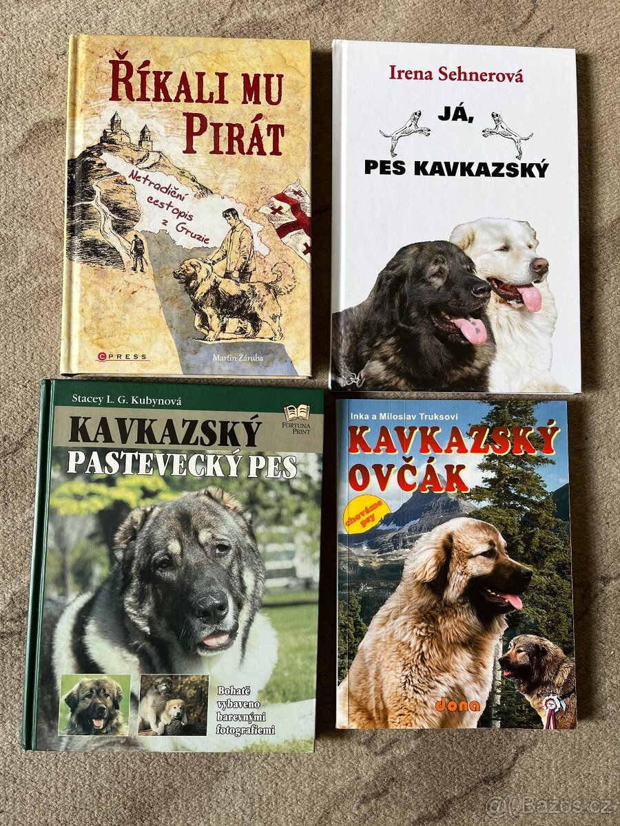 Kavkazský pastevecký pes - knihy