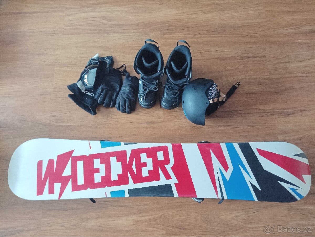 Snowboard + vybava