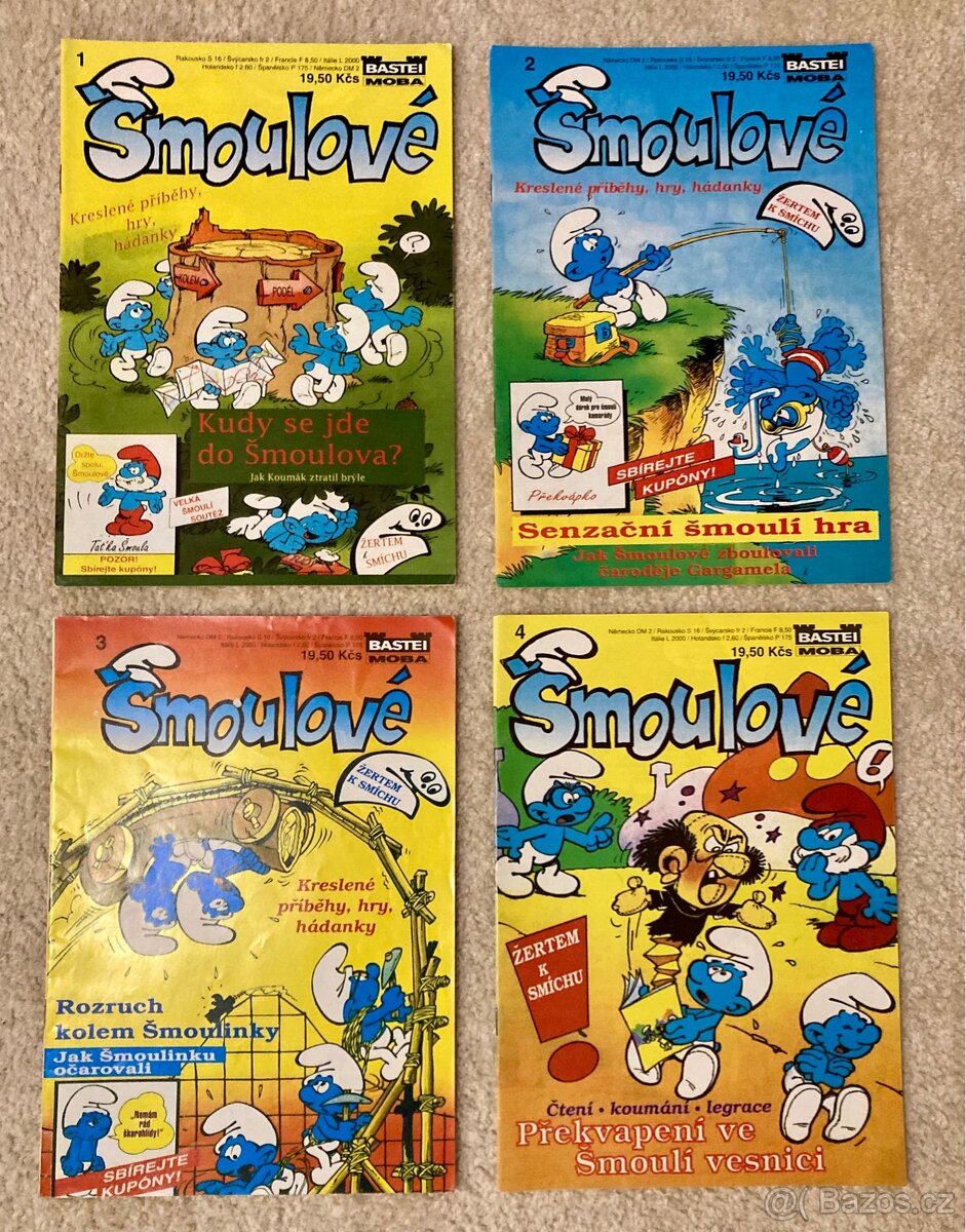 Šmoulové (Bastei MOBA) 1992 komiksy
