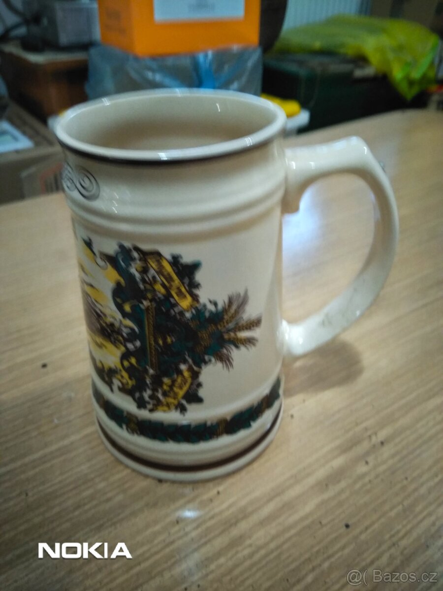 Pivní korbel pro sběratele.