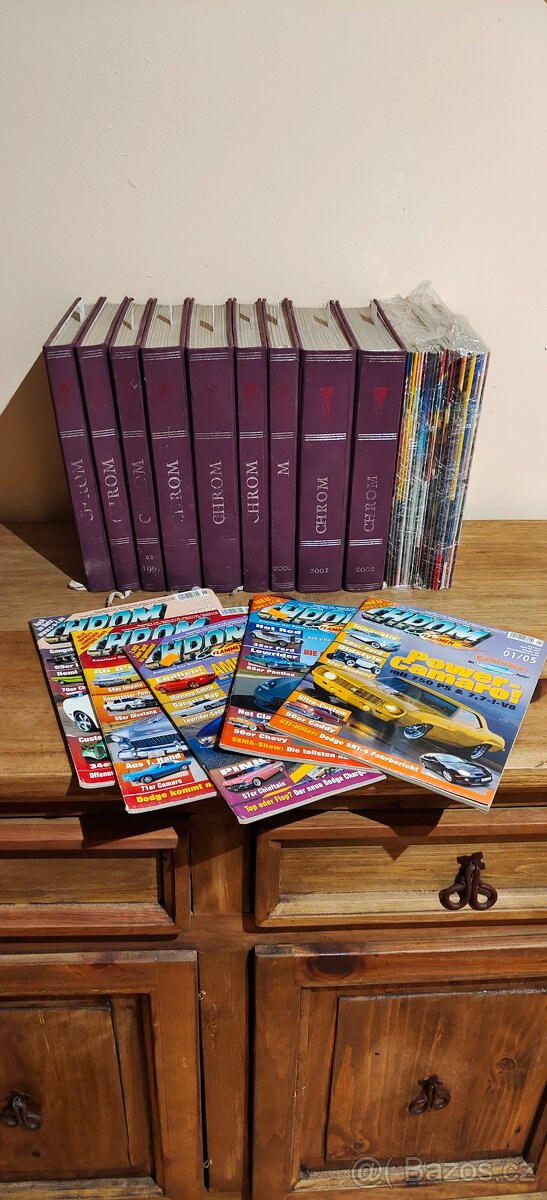 Chrom a plameny- německé originály