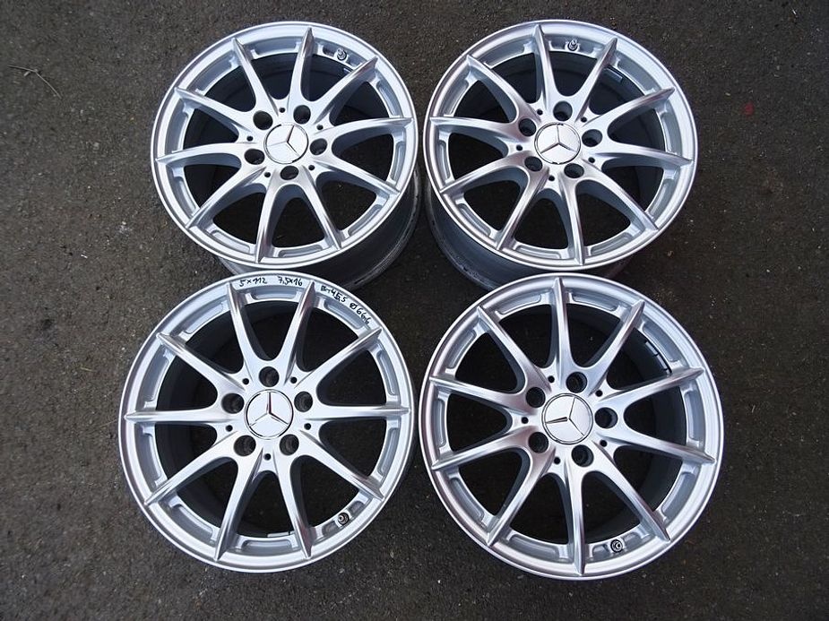 Alu disky originál Mercedes, 16", 5x112, ET 45,5, šíře 7,5J