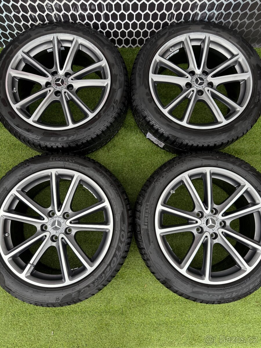 Originál alu kola Mercedes CLS 5x112 R18 ZIMNÍ