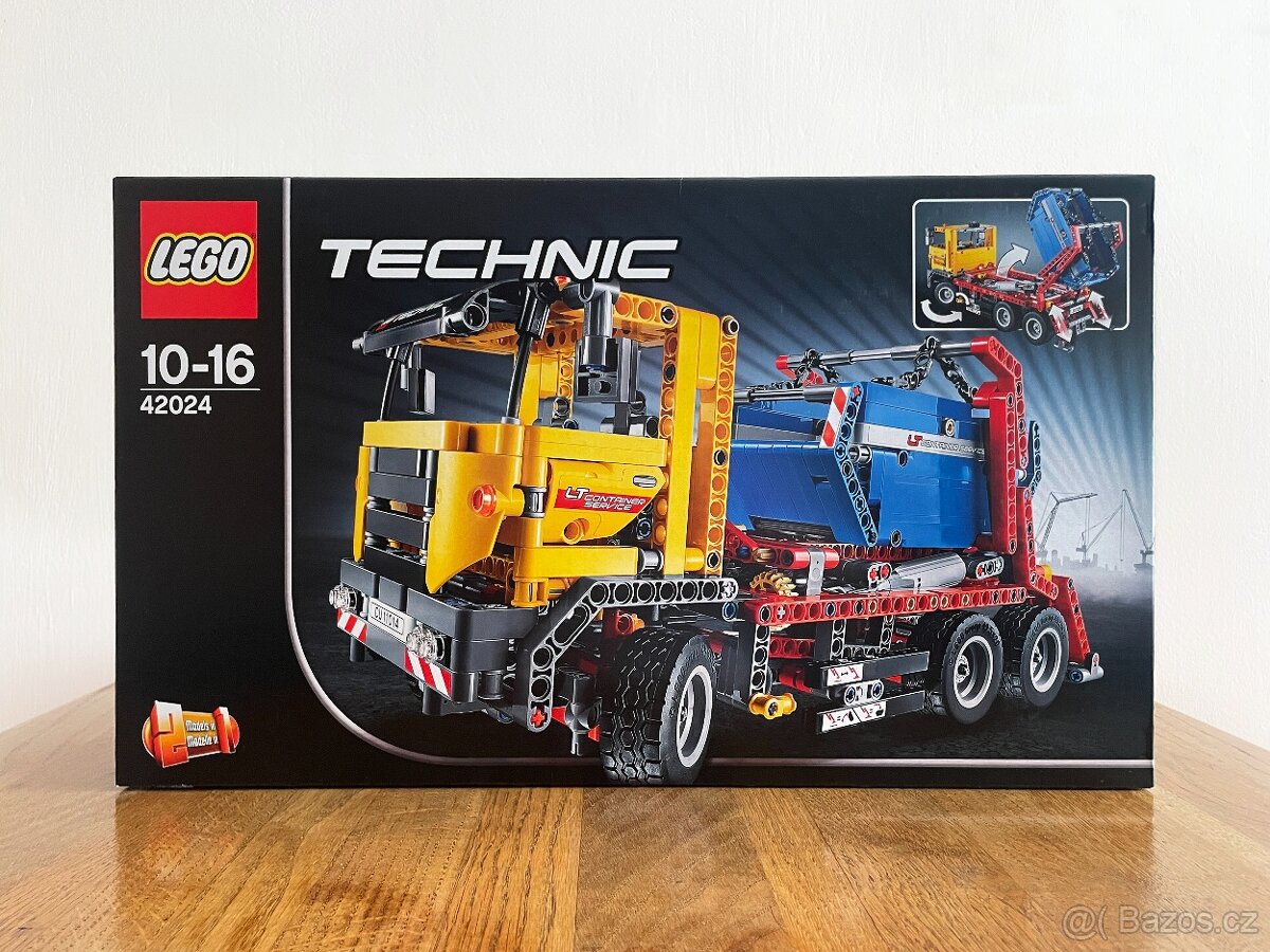 nové Lego Technic 42024 Nákladní vůz s kontejnerem