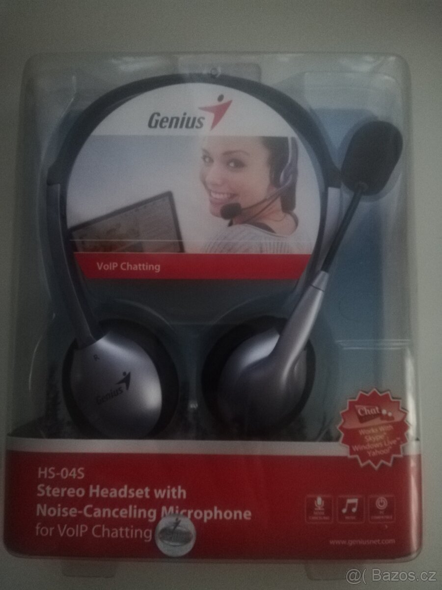 SLUCHÁTKA GENIUS S MIKROFONEM