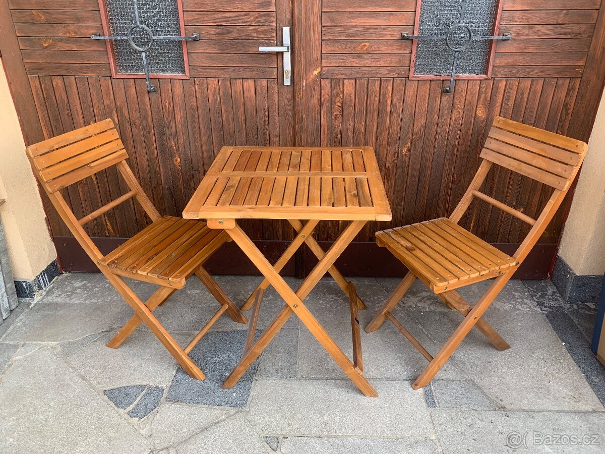 Balkonový set