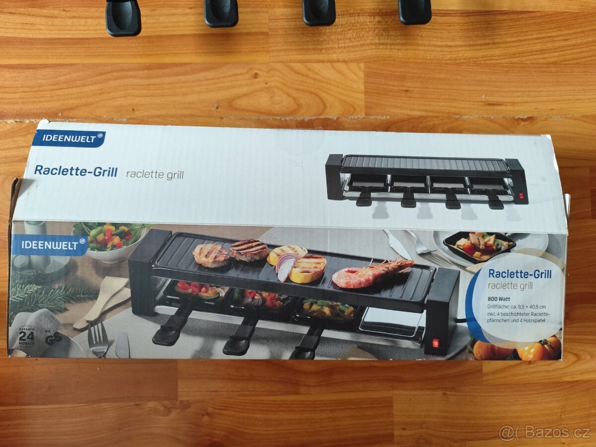 Raclette gril - nový